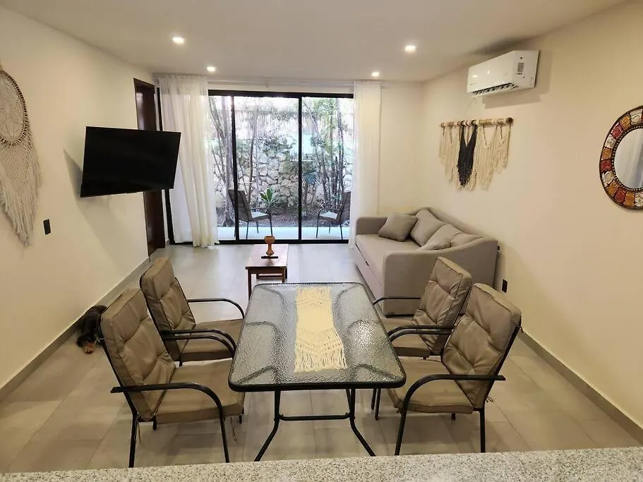 Paz Tranquilidad Y Comodidad Pet Friendly Tulum Apartment